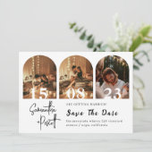 Moderne minimale opslagtijd voor de datum waarop u kaart (Staand voorkant)