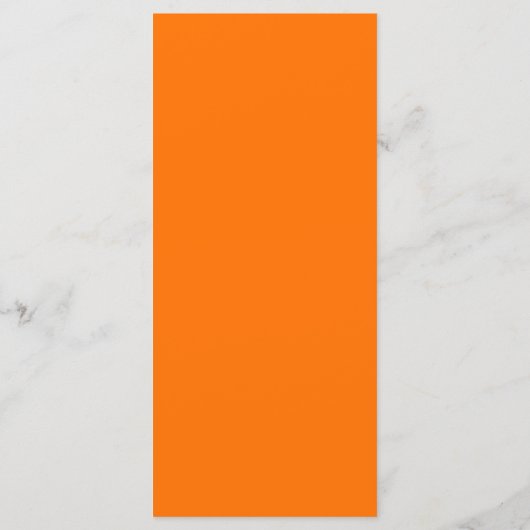 Moderne, minimale Oranje, levendige binnenste menu (Achterkant)