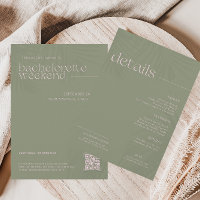 Moderne minimale palmen | Bachelorette Weekend