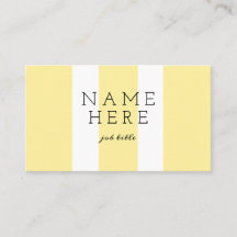 Moderne, minimale pasta-mosterdVisitekaartjes