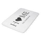 Moderne, minimale persoonlijke cadeautjes voor thu badmat (Gekanteld)