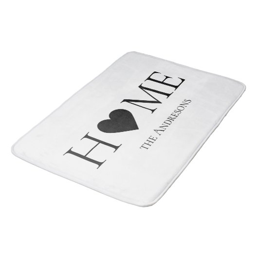 Moderne, minimale persoonlijke cadeautjes voor thu badmat (Gekanteld)