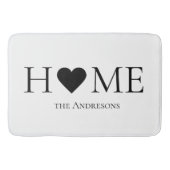 Moderne, minimale persoonlijke cadeautjes voor thu badmat (Voorkant)