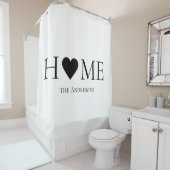 Moderne, minimale persoonlijke cadeautjes voor thu douchegordijn (In situ)