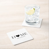 Moderne, minimale persoonlijke cadeautjes voor thu kartonnen onderzetters (Insitu)