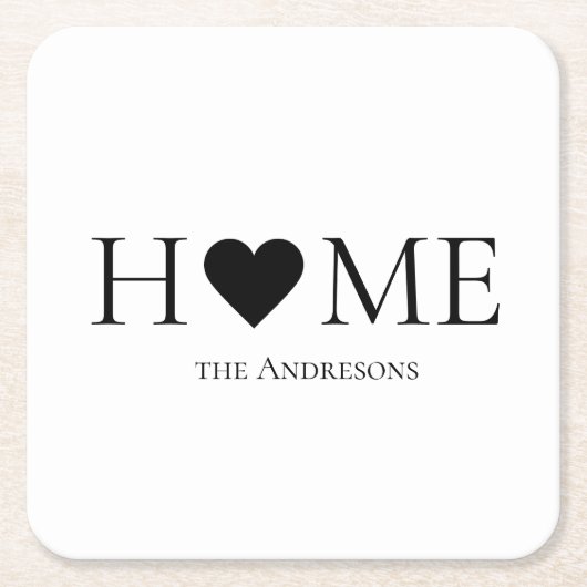Moderne, minimale persoonlijke cadeautjes voor thu kartonnen onderzetters (Voorkant)