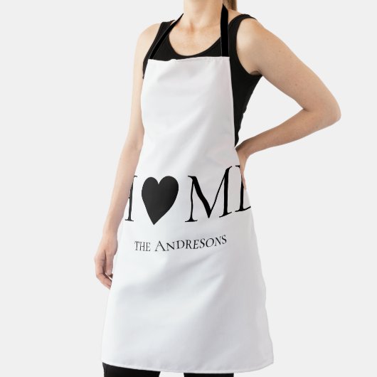 Moderne, minimale persoonlijke cadeautjes voor thu schort (Insitu)