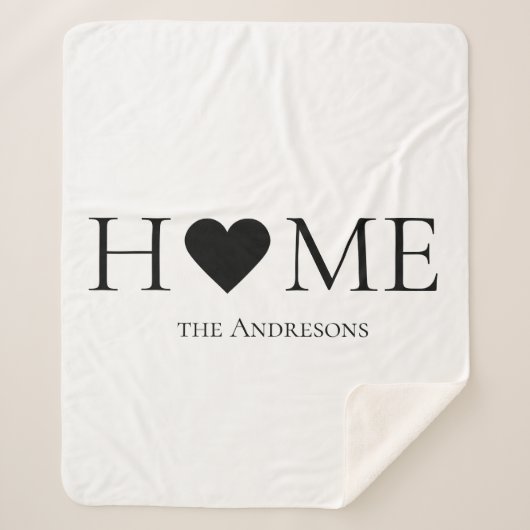 Moderne, minimale persoonlijke cadeautjes voor thu sherpa deken (Voorkant)