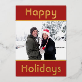 Moderne minimale Prettige feestdagen