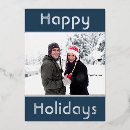 Moderne, minimale Prettige feestdagen