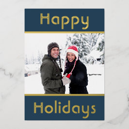 Moderne minimale Prettige feestdagen