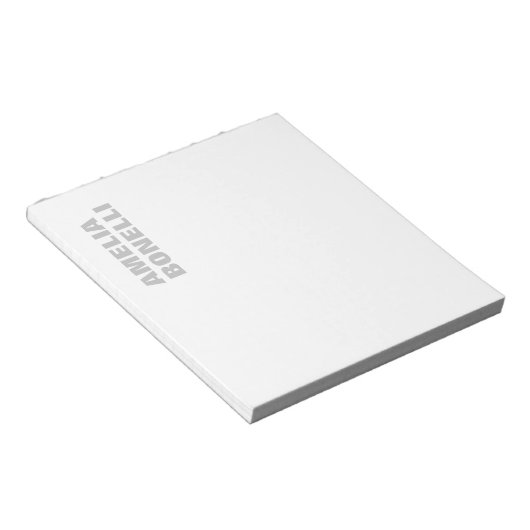 Moderne, minimale professionele laptop notitieblok (Schuin)