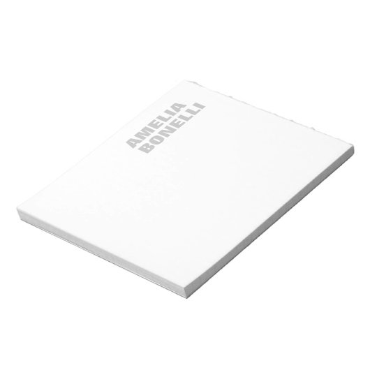 Moderne, minimale professionele laptop notitieblok (Linkerzijde)