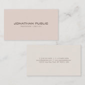 Moderne, minimale professionele laptop visitekaartje (Voorkant / Achterkant)