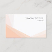 Moderne minimale professionele legante Sjabloon Visitekaartje (Voorkant)