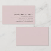 Moderne minimale professionele Sjabloon Visitekaartje (Voorkant / Achterkant)