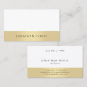 Moderne minimale professionele Sjabloon Visitekaartje (Voorkant / Achterkant)