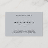 Moderne minimale professionele Sjabloon Visitekaartje (Voorkant)