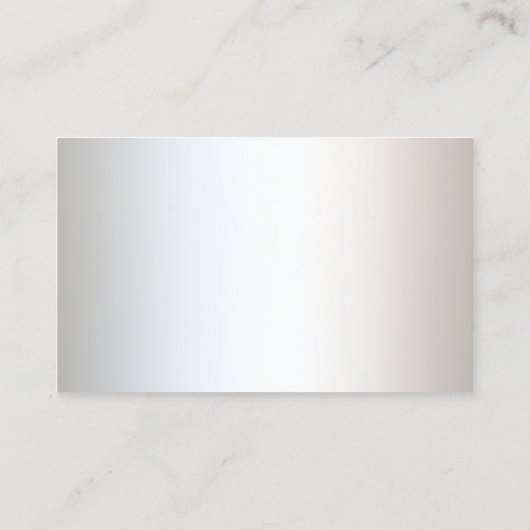 Moderne minimale professionele Sjabloon Visitekaartje (Achterkant)