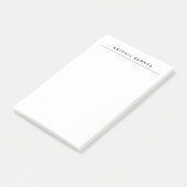 Moderne, minimale professionele speelplaats post-it® notes (Schuin)