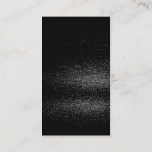 Moderne, minimale professionele speelruimte donker visitekaartje (Achterkant)