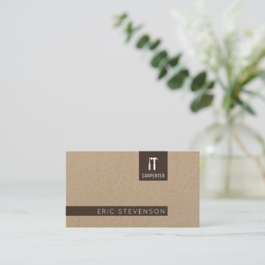 Moderne, minimale professionele stijl, slim visitekaartje (Staand voorkant)