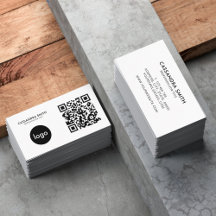Moderne minimale QR Code Company Logo