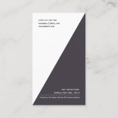 Moderne minimale QR-code Logo sociale media Corpor Visitekaartje (Achterkant)