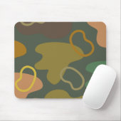 Moderne, minimale, rokerkleurige pallet Eenvoudig  Muismat (Met muis)