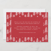 moderne minimale rustieke multi foto bruiloft save the date (Achterkant)