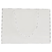 moderne minimale rustige multi-foto groot cadeauzakje (Achterkant)