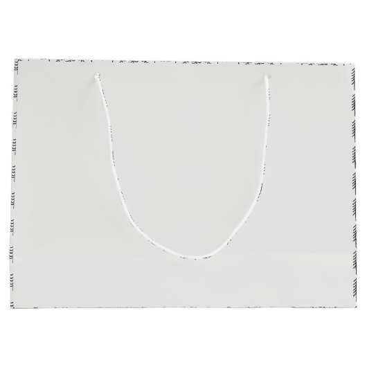 moderne minimale rustige multi-foto groot cadeauzakje (Achterkant)