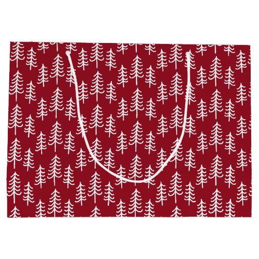 moderne minimale rustige multi-foto groot cadeauzakje (Achterkant)