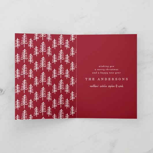 moderne minimale rustige multi-foto kaart (Binnen)