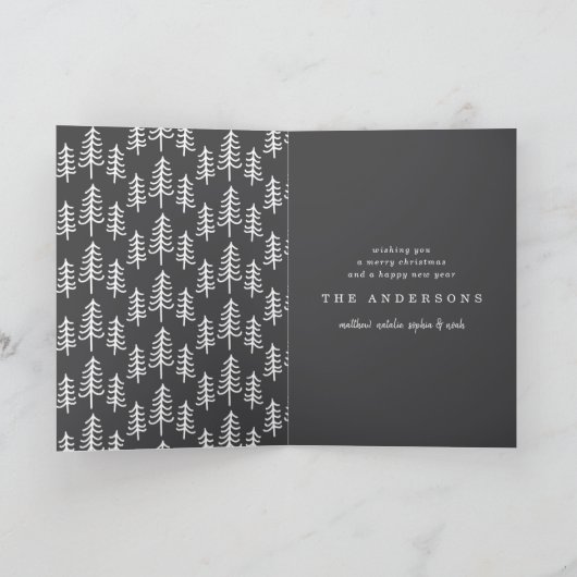 moderne minimale rustige multi-foto kaart (Binnen)