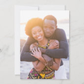 Moderne Minimale Sage Groen sparen de Uitnodiging  (Achterkant)