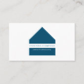 Moderne minimale schilder visitekaartje (Voorkant)