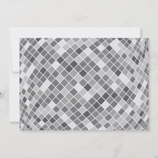 Moderne Minimale Script Discobal Oude Geld Huwelij Save The Date (Achterkant)