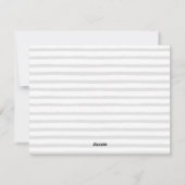 Moderne, minimale scripts Happy New Year Photo Hol Feestdagenkaart (Achterkant)