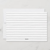 Moderne, minimale scripts Happy New Year Photo Hol Feestdagenkaart (Achterkant)