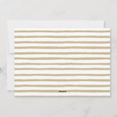 Moderne, minimale scripts Happy New Year Photo Hol Feestdagenkaart (Achterkant)