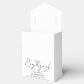 Moderne minimale scriptservice bedankdoosjes (Geopend)