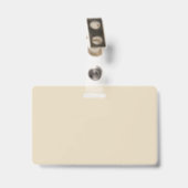 Moderne minimale Sjabloon ID-Logo Badge (Achterkant met clip)