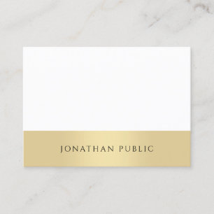 Moderne, minimale Sjabloon Professional Elegant Visitekaartje