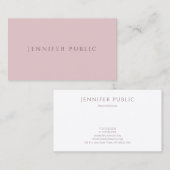 Moderne, minimale Sjabloon Professional, luxueus Visitekaartje (Voorkant / Achterkant)