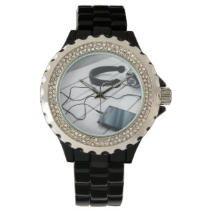Moderne minimale smartwatch-look horloge