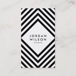 Moderne, minimale sociale media voor wit en zwart visitekaartje