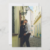 Moderne Minimale sparen de Uitnodiging van de Datu (Achterkant)