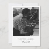 Moderne Minimale sparen de Uitnodiging van de Datu (Voorkant)