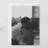 Moderne Minimale sparen de Uitnodiging van de Datu (Voorkant)